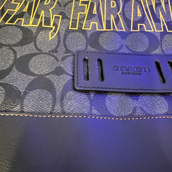 NWT Rare Coach Star Wars Drawstring Bag - Picture 5 of 8